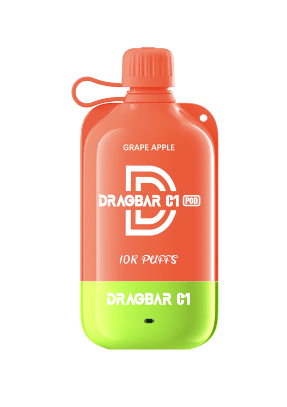 DRAGBAR C1 - Grape Apple 5% (10K PUFF)