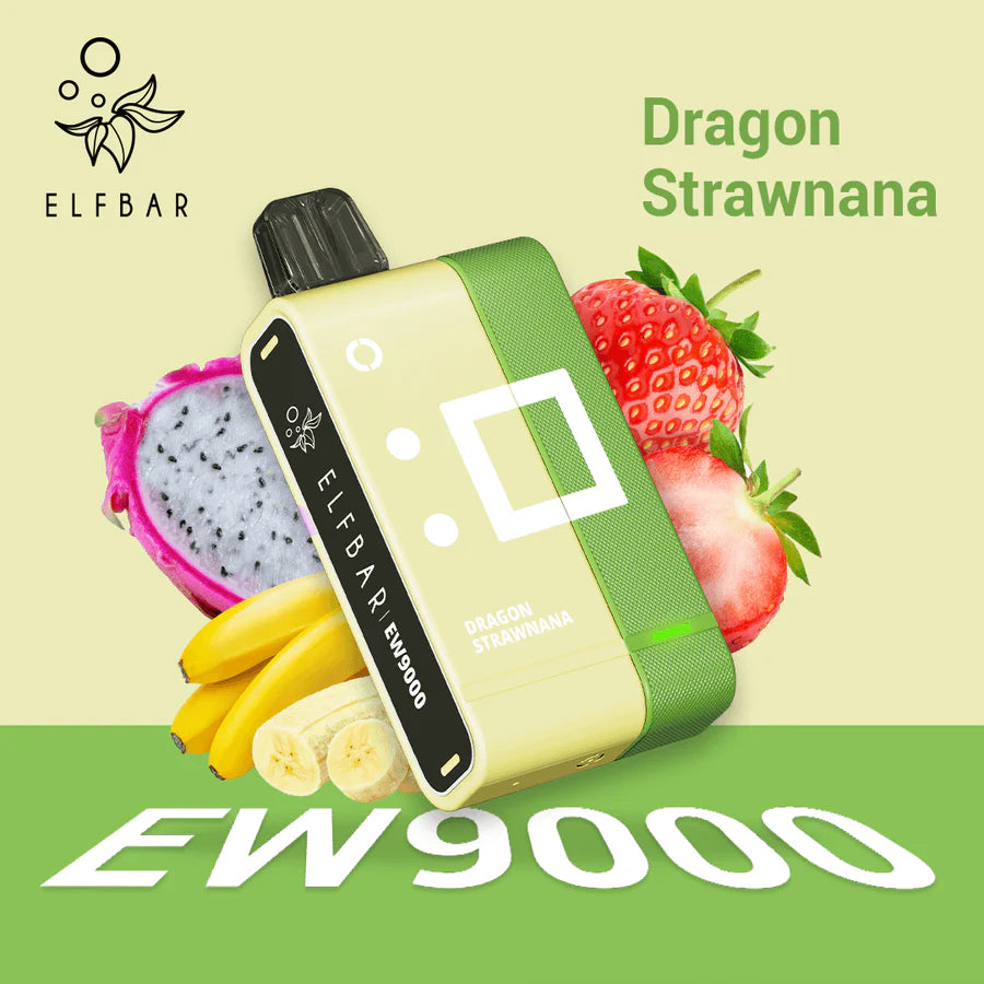 ELFBAR EW9000 Prefilled Pod Kit - Dragon Strawnana