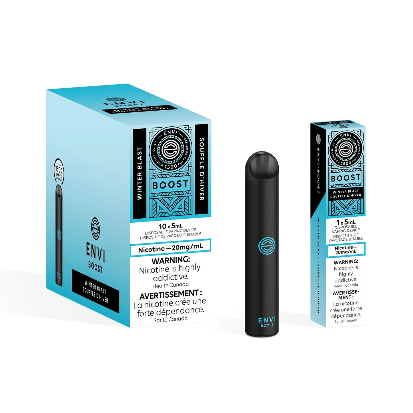 ENVI BOOST - Blue Razz 2% (1500 PUFF)