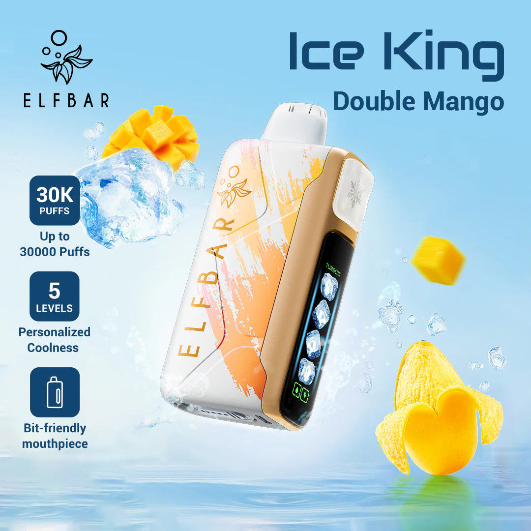 ELFBAR Ice King Disposable 30K Puffs - Double Mango