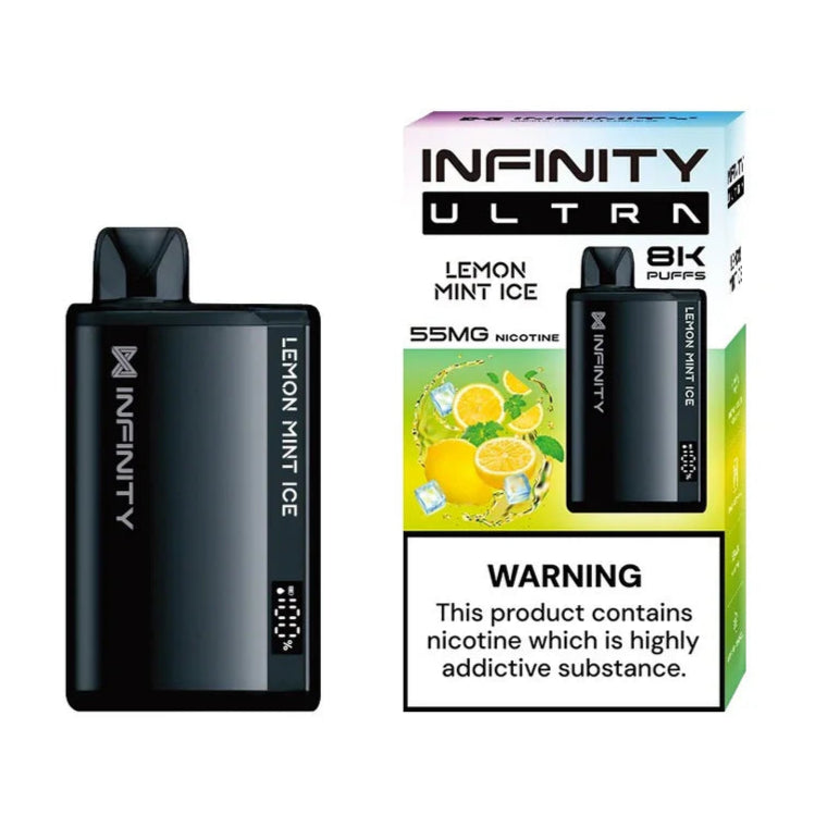 INFINITY - Lemon Mint Ice 5% (8K PUFF)