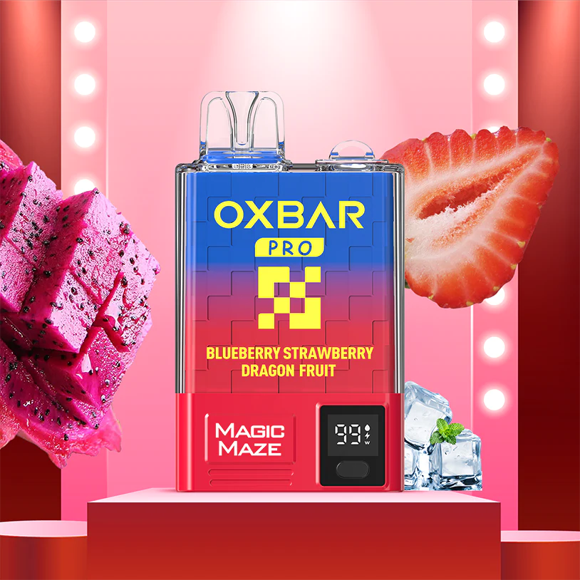 OXBAR - Blueberry Strawberry Dragon Fruit 5% (10K PUFF)