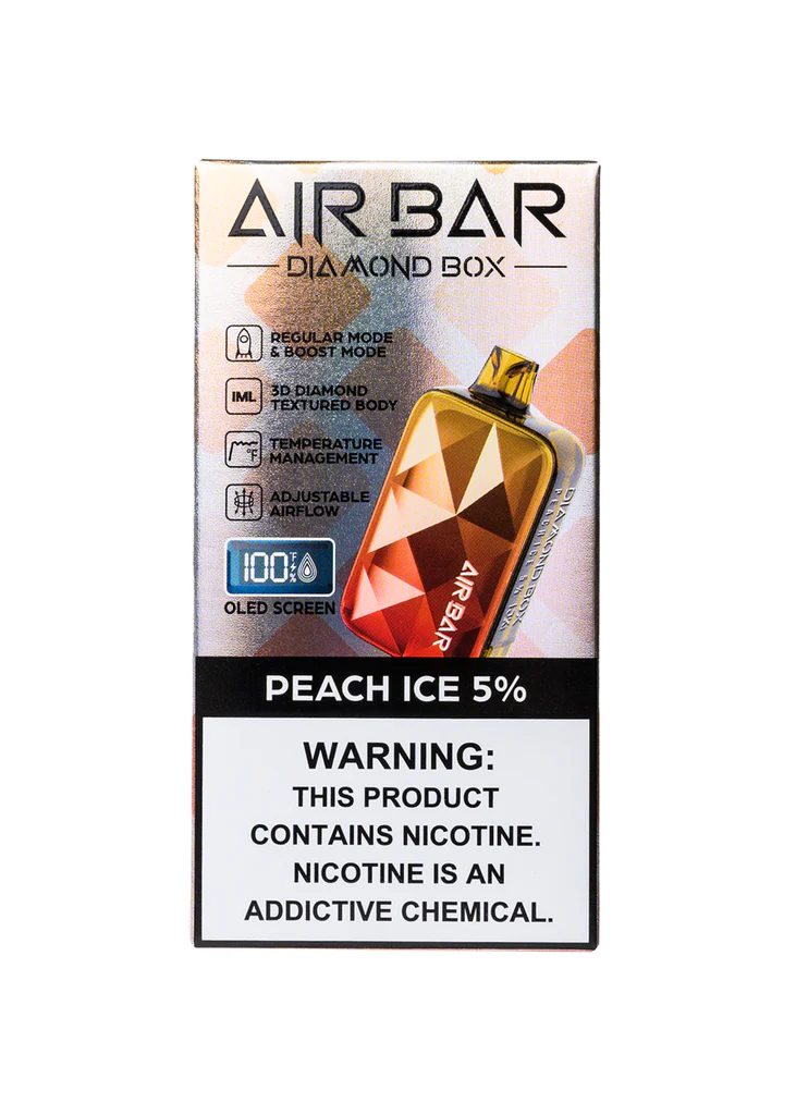 AIRBAR Diamond Box - Peach Ice 5% (20K PUFF)