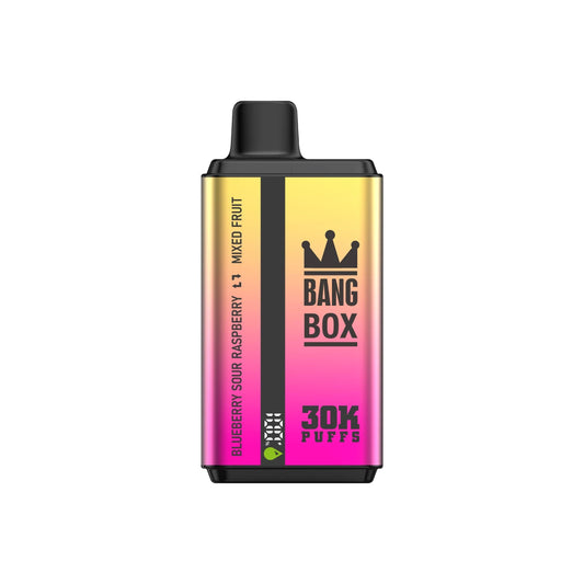 BANG BOX - Blueberry Sour Raspberry x Mix Fruit 5% (30K PUFF)