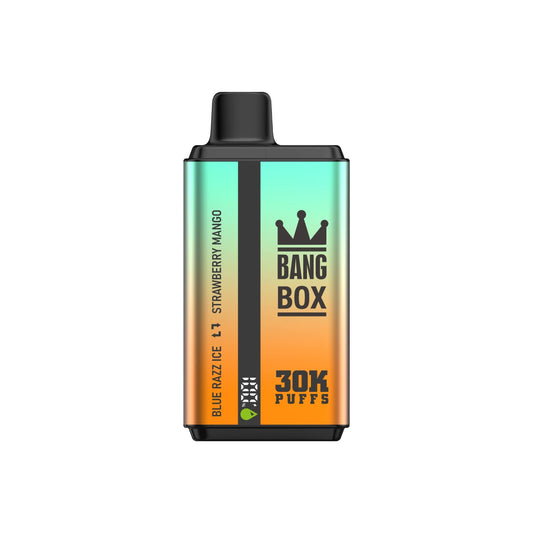 BANG BOX - Blue Razz Ice x Strawberry Mango 5% (30K PUFF)