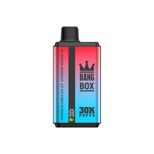 BANG BOX - Watermelon Bubble Gum x Strawberry Watermelon 5% (30K PUFF)