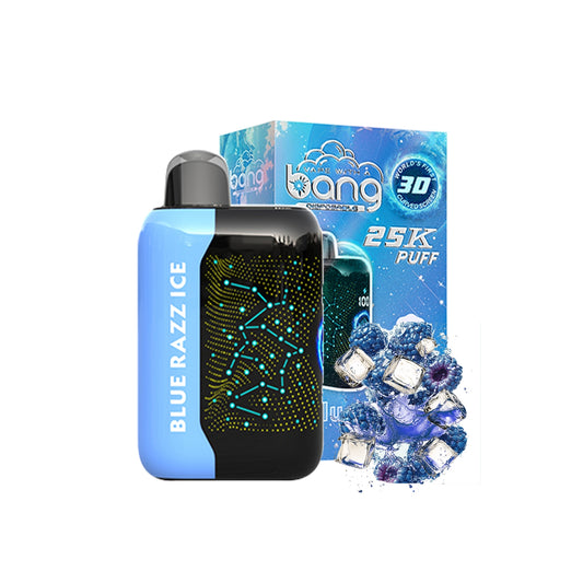BANG STARRY - Blue Razz Ice 5% (25K PUFF)