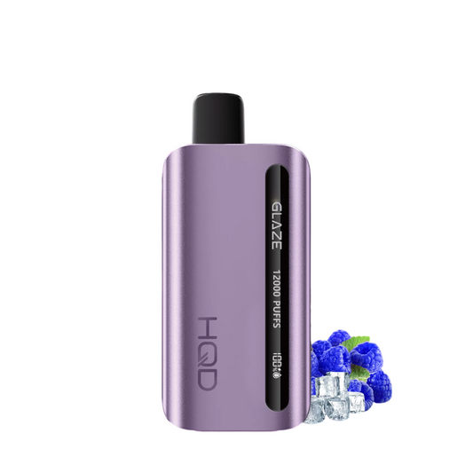 HQD Glaze - Blue Razz Ice  5% (12K PUFF)